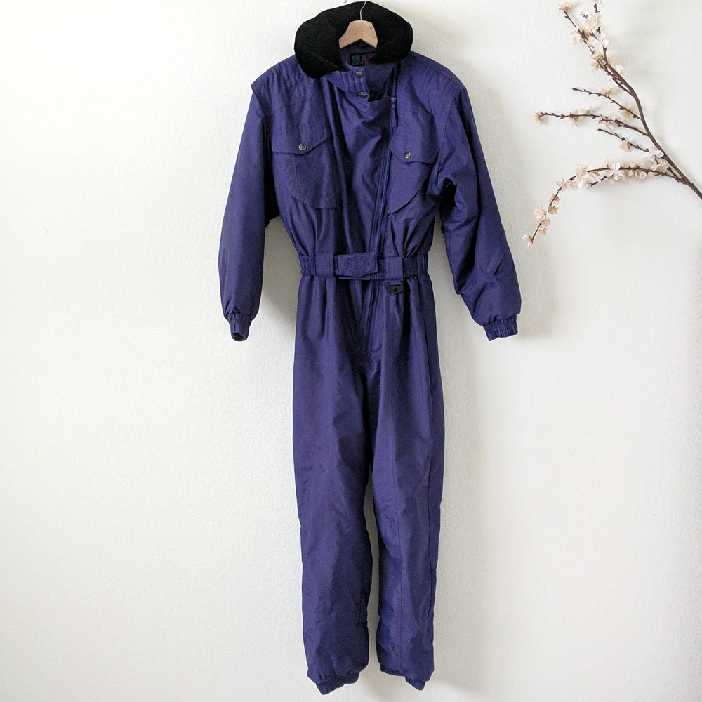 Vintage Snow Suit One Piece Ski 10 M/L 90s Retro